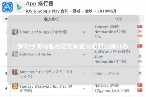 梦幻手游私服秘籍如何避开陷阱玩得开心